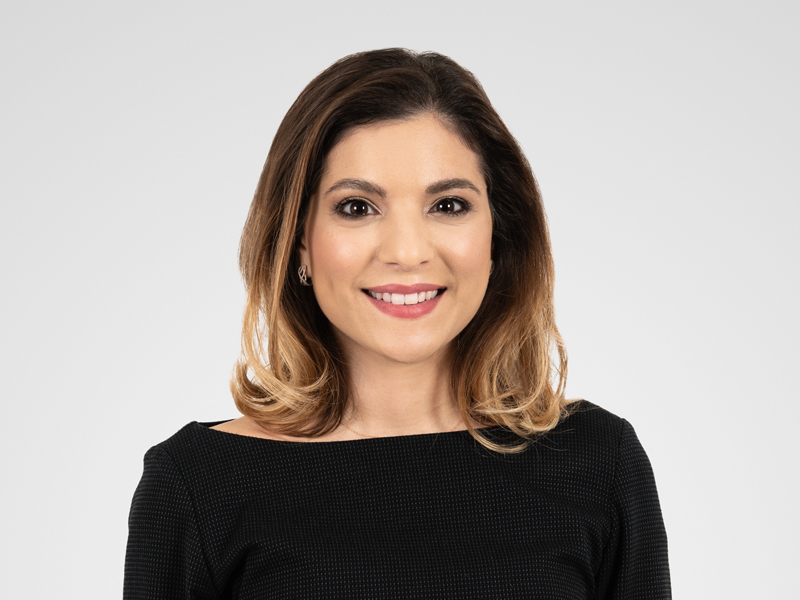 Nancy Erotocritou Harneys front portrait image on a grey background