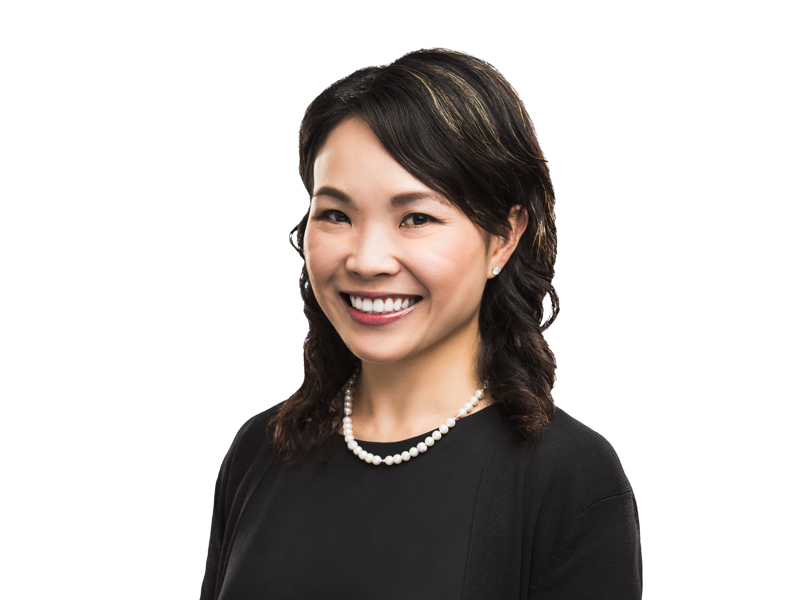 Monica Chu Harneys front portrait image 